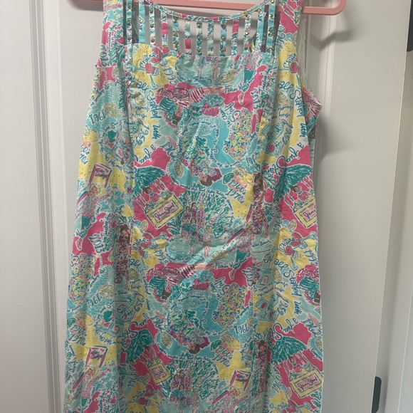 Lillie Pulitzer In The Beginning Shift Dress Size 12 - Picture 4 of 5